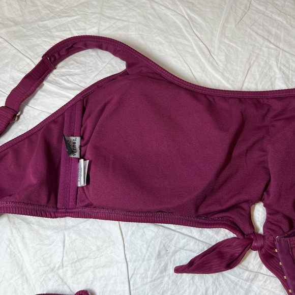 Allure By IMG Plus Size Two Piece Swimsuit Bikini 2XL 20/22 Beach Swim Summer - Picture 14 of 15